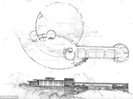 Frank Lloyd Wright'ın Son Mirası, Santa Barbara Yerine, Somerset'e İnşa Edilecek.